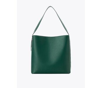 BEIS Green Laptop Bag Sleek Minimalist Design